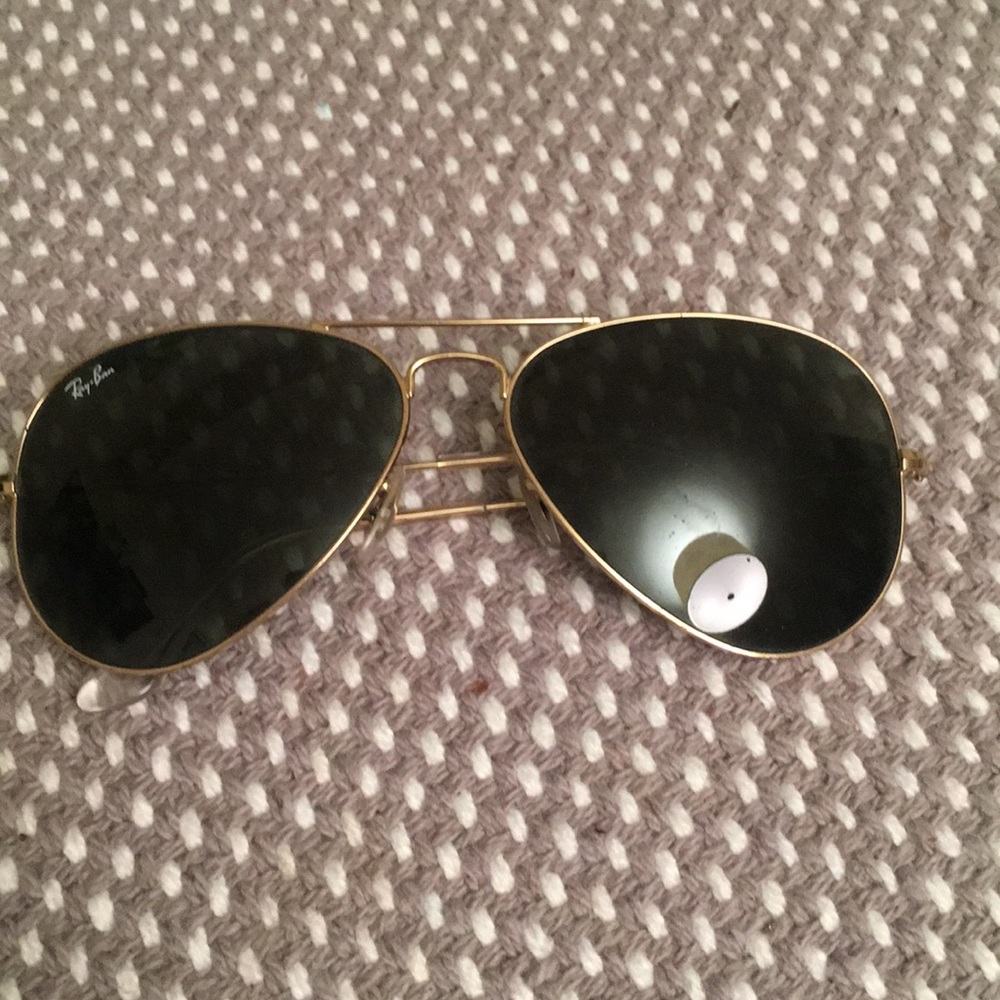 RAYBAN: Classic aviator sunglasses (large)
